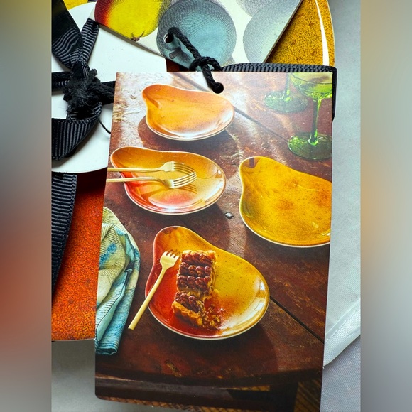 John Derian x Target Dessert Plate Plates x 4 Pear Shape Malamine BPA Free NEW - Picture 1 of 6